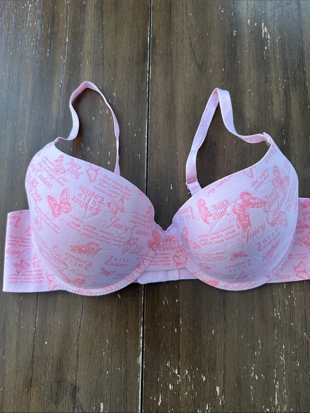 NWOT Juicy Couture push up bra 38C*